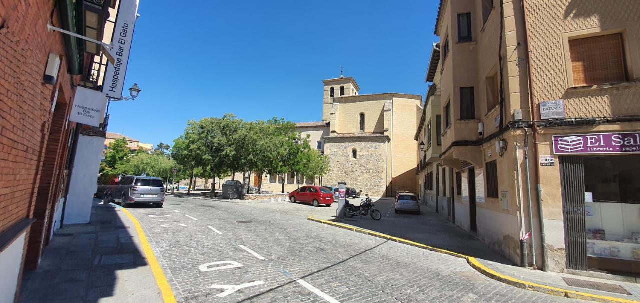 Hospedaje Bar El Gato Del Acueducto Segovia Eksteriør bilde